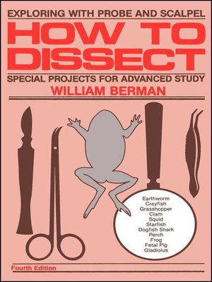 cover image of How to Dissect